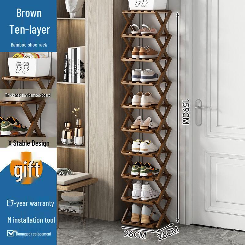 

Выдвижная многоярусная обувница для прихожих и небольших помещений