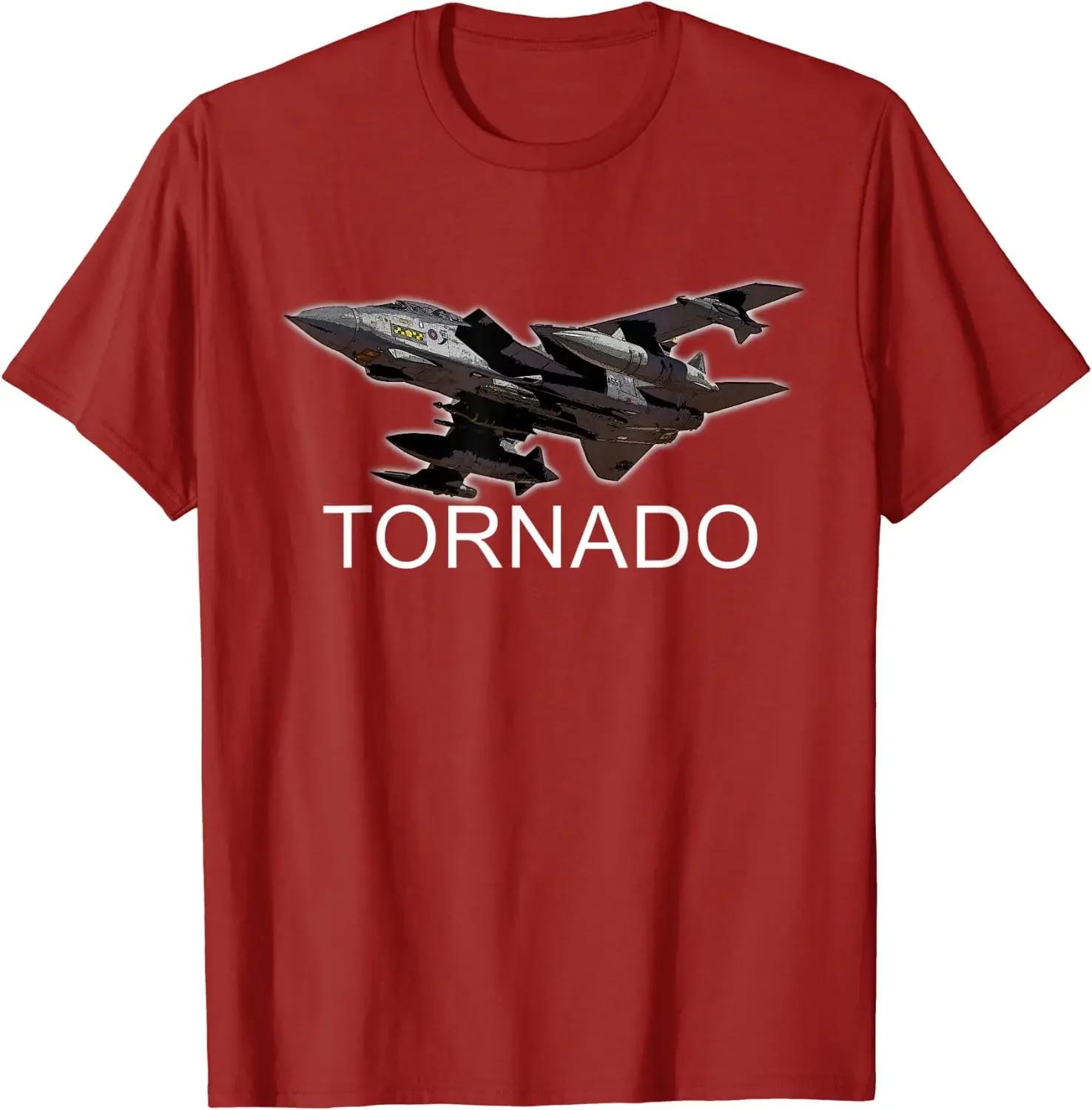RAF Tornado GR4 Aircraft War Plane Jet Aeroplane Airplane Men TShirt Short Sleeve Casual Cotton ONeck Summer T Shirt S