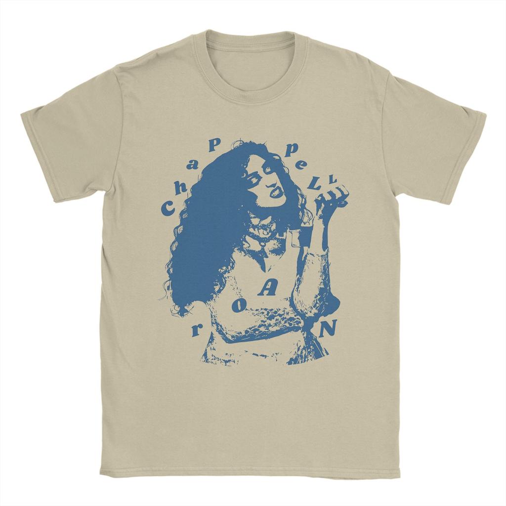 Men's T-Shirts Chappell Roan Chappro Cheers Funny Cotton Tee Shirt Short Sleeve T Shirt Crewneck Clothes New Arrival