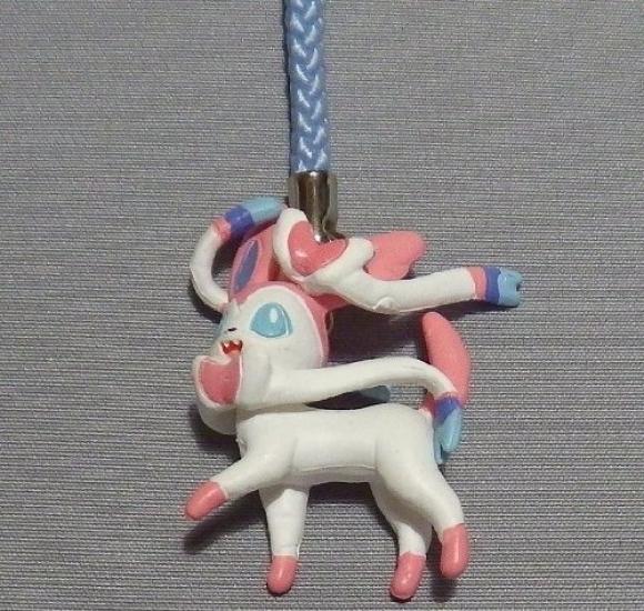 Pokemon Netsuke Mascot BW Eevee Friends Set of 6 types Gachagacha ver.