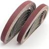 Abrasive Belt Set - AIMOONSA - FEIHU - 13x457 Mm - Grit 40/80/120/180/320 - Open Coating Aluminum Oxide