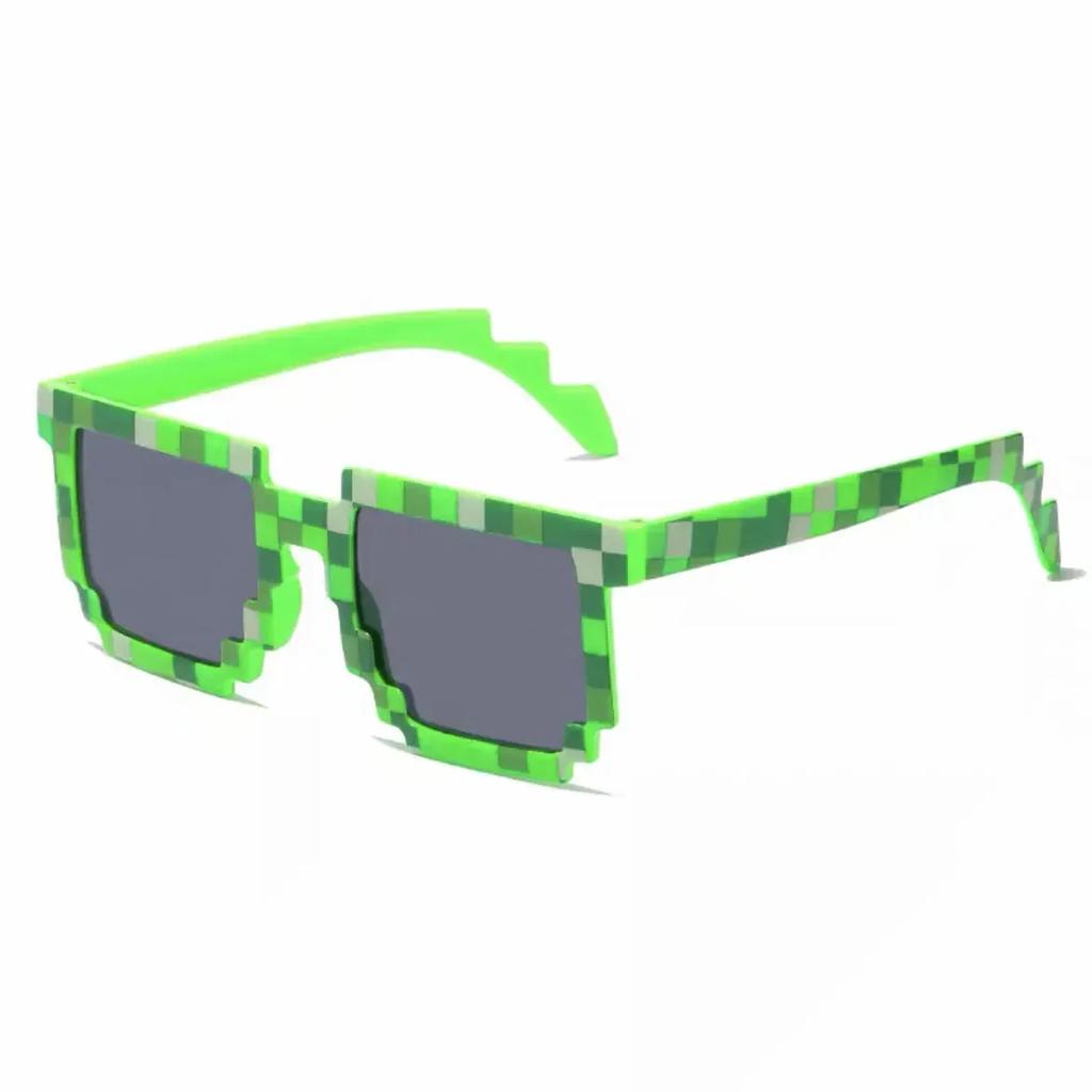Funny Mosaic Sunglasses Fashion Party Sun Protection Ultra Light Glasses Personality Walk The Show