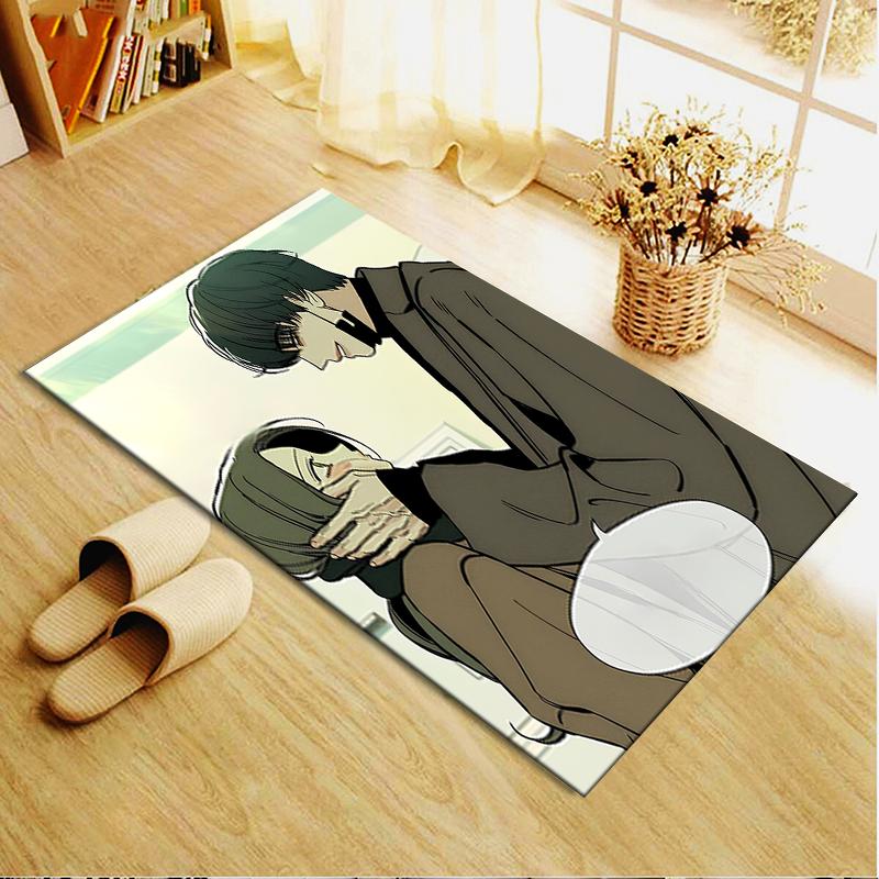 2025 New Tears on a Flower Carpet Rug for Living Room Bedroom Home Sofa Decoration,Kids play Non-slip Floor Mat190