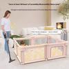 Free installation of folding baby fence, climbing mat on the ground, protective fence, living room crawling fence, baby children's game fence
