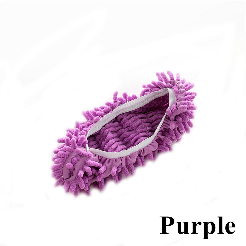 Mop Accessory Chenille Quick Water Absorption Floor Dust Cleaning Cloth Slippers Mopping Shoes
