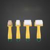 Wallpaper Seam Roller Plastic Smoothing Tool Multi Size Adhesive Pressing Wheel for Paper Hanging Installation DIY Kit