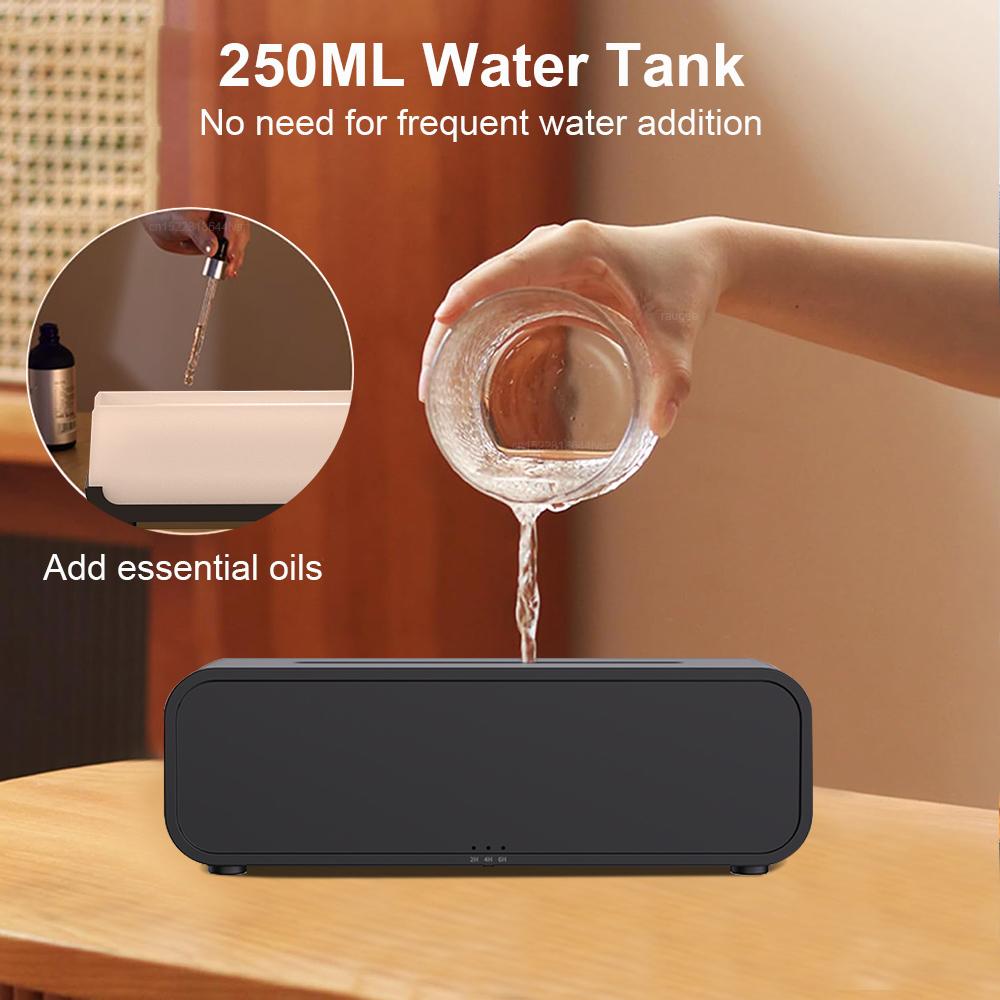 Flame Humidifier Essential Oil Diffuser Aroma Humidifier Aromatherapy Fragrance Diffuser for Home Simulation Flame Fire Diffuser