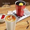 TOMIC Portable Ceramic Lined Insulated Coffee Cup