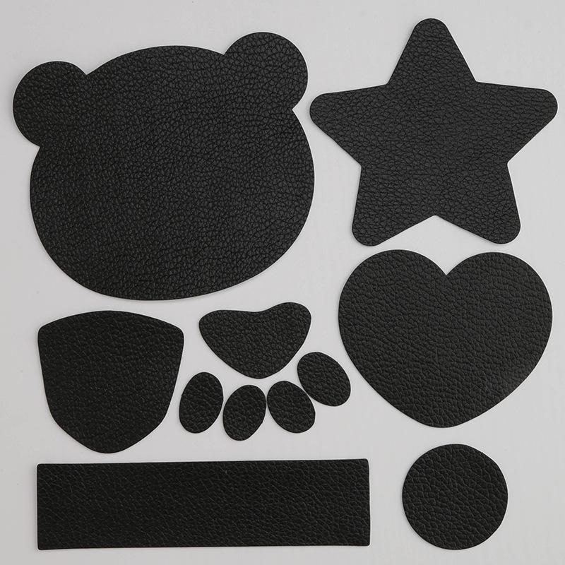 Selbstklebender Bär Kunstleder Reparaturflicken für Sofa- oder Zigarettenbrand-Schäden