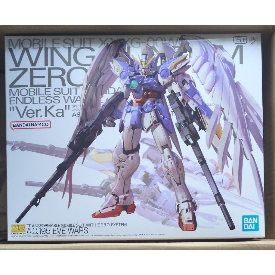 Used MG Wing Gundam Zero EW Ver Ka Unassembled New Mobile Report Gundam W Endless Gunpla