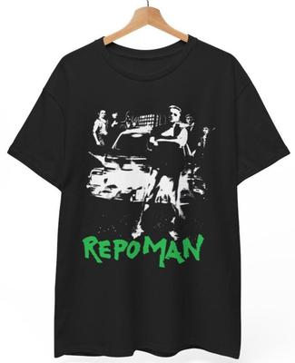 T-shirt Repo Man 1984 Film Cult Punk, Maglietta Film Punk Anni '80, Suburbia, T-shirt Unisex