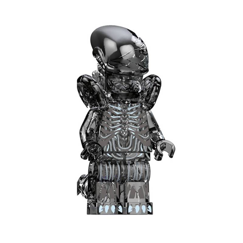 

Xenomorph Building Alien Block Tv Movie Man Assembly Children Toy Fan Collection StyleB