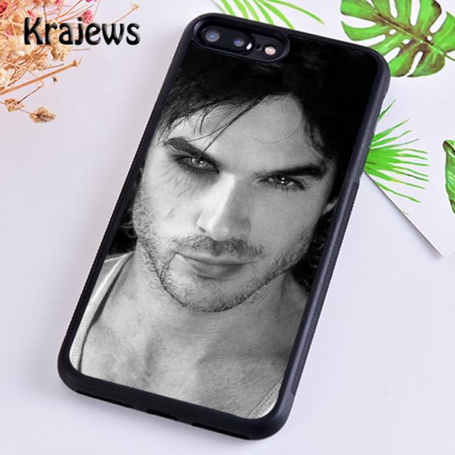 Damon Salvatore The Vampire Diaries Phone Case Cover For iPhone 17 Air 16 15 14 plus 12 13 pro max coque Fundas