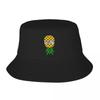 Plays Well with Others Upside Down Pineapple Bucket Hat Hat Custom Hat Ball Cap Women Hats Unisexs