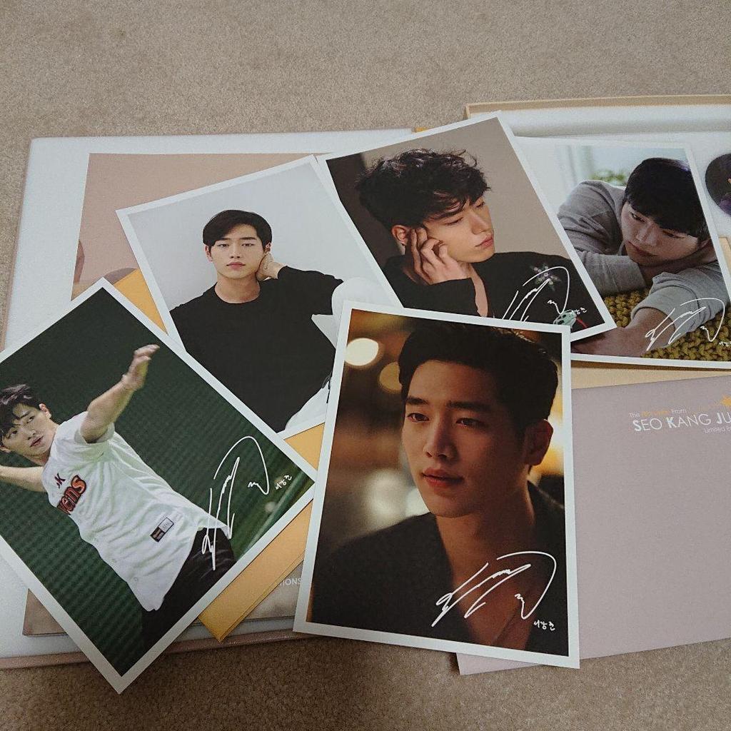 [USED] Seo Kang Jun Photobook SEO KANG JUN THE FIRST LETTER