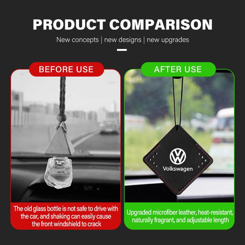 HIJK1 For Volkswagen VW Car Air Freshener Perfume Decoration Pendant Refresher Tablet Passat Golf 4 5 6 Tiguan Polo Scirocco Jetta CC