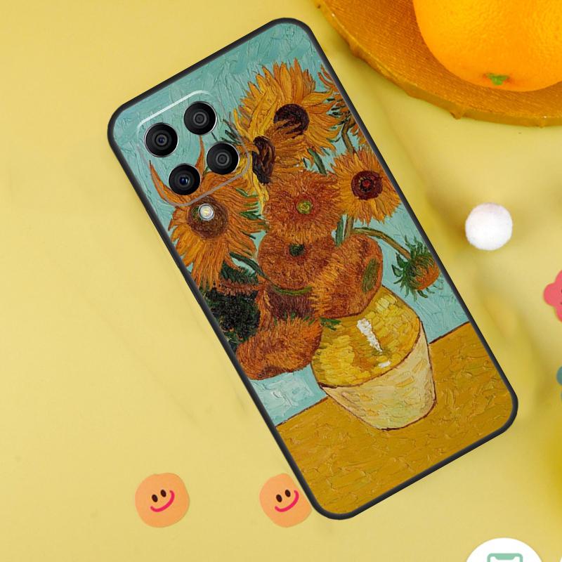 Van Gogh Art Oil Painting For Samsung Galaxy M54 M34 M14 M12 M32 M52 M53 M33 M13 M20 M21 M51 M15 M55 M31s M30s Case