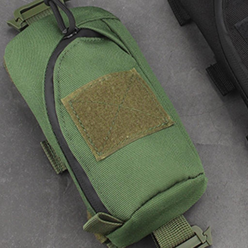 Military Survival Emergency Bag Oxford Cloth Outdoor Emergency Camping Survival Supplies Bag Pouch Green