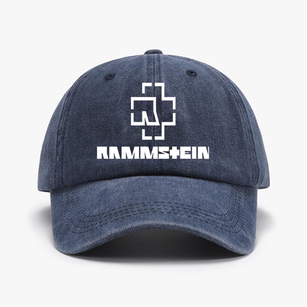 1pc'NNM' Vintage Sporty Unisex Baseball Cap - Breathable Washed, Adjustable Curved Brim & Pattern Print for Outdoor