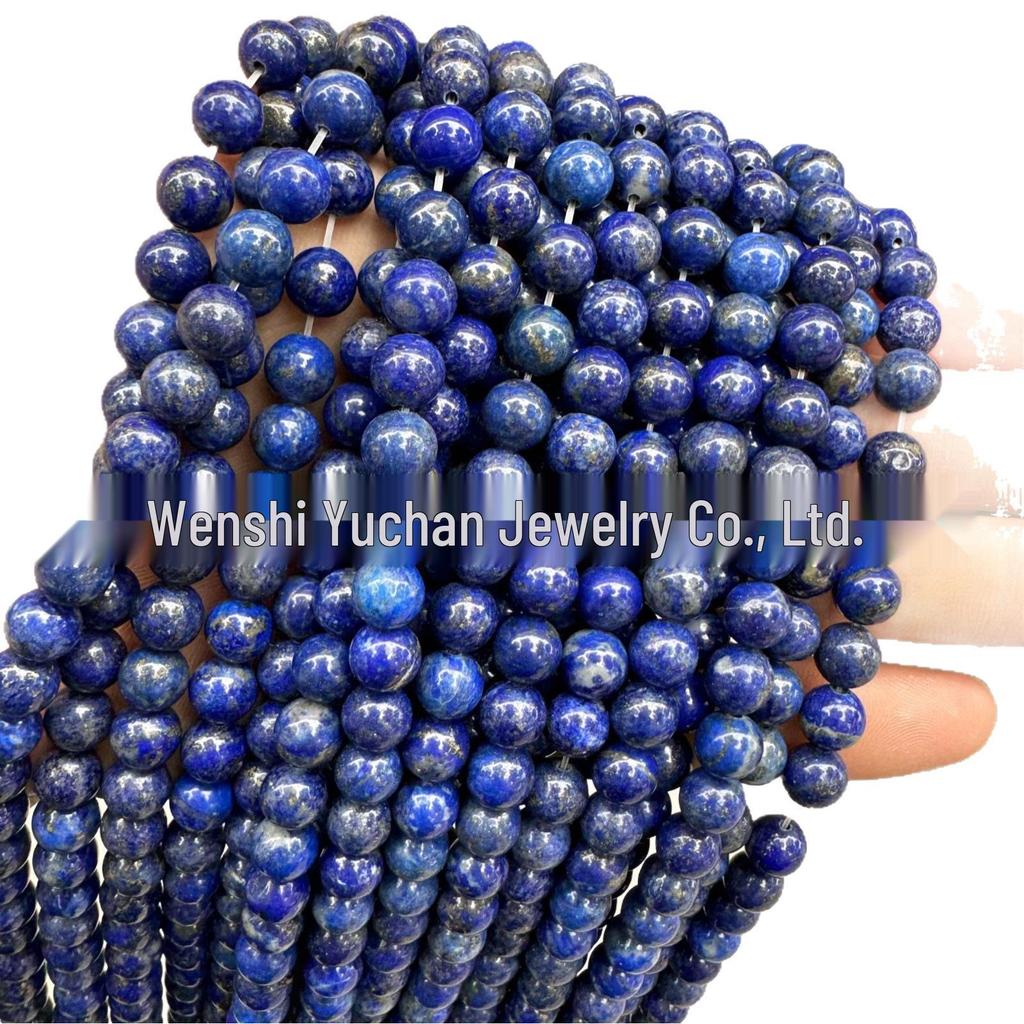 6A Old Mine Afghan Lapis Lazuli Semi-finished Loose Beads for DIY Jewelry Making