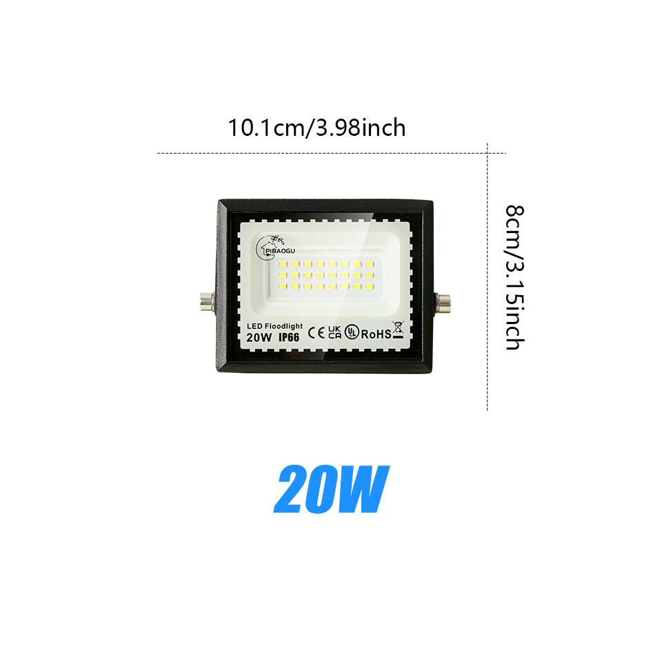 10-300W Led Flood Light IP66 Waterproof AC 220V AC110V Outdoor Floodlight Spotlight LED Reflector Street Lamp Wall Lights