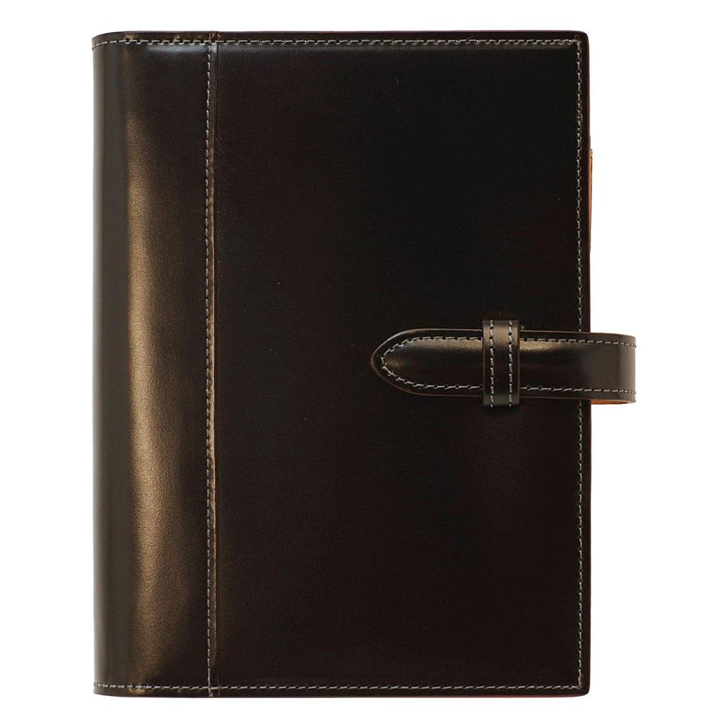 BRIT HOUSE System Notebook Cordovan Black CO-1025-BK
