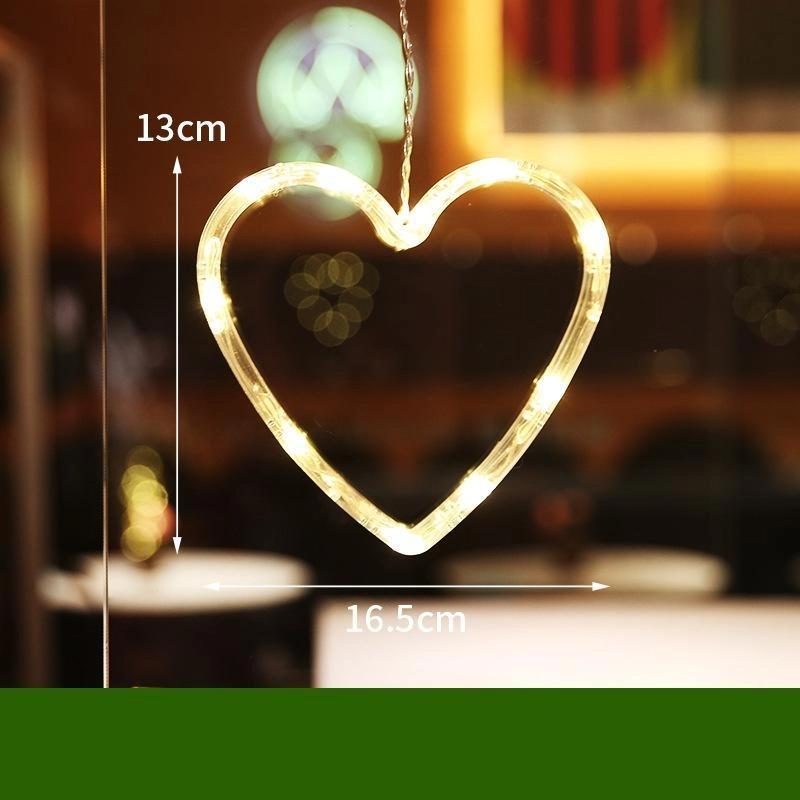 LED Christmas Decorative Lights Santa Claus Snowman Reindeer Christmas Tree Decorations Holiday Party Decorations Star Lights
