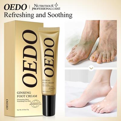 OEDO Ginseng Nail Cream Removal Nail Toe Anti Foot Care Cream Foot Whitening