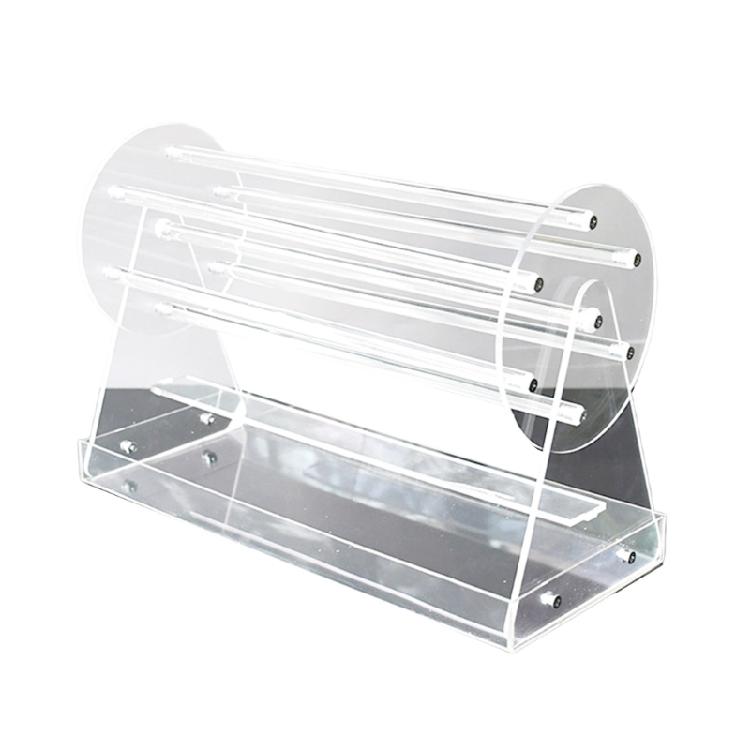 Clear Hair Clip Organizers Stand Hair Accessory Storage Rack Acrylic Texture Suitable for Jewelry and Accessories Display 1