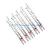 J0MC Metal Fabric Quilting Ruler Sliding Gauges Measuring Sewing Ruler for Clothing