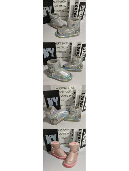 Clearance Children's Waterproof Snow Boots - New Winter Cotton Shoes for Girls and Babies