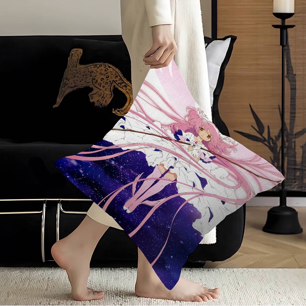 Cartoon Puella Magi Madoka Magica Kissenbezug Design Kissenbezug Deko Feiertagsdeko
