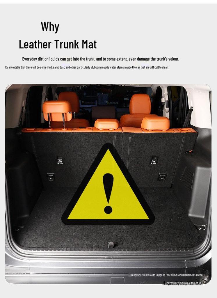 Shunyi Waterproof Trunk Mat for Gen 2 Haval H9