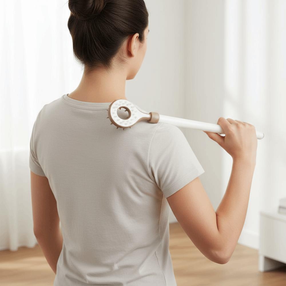 Adjustable Back Massage Tool Stretchable Back Rubbing Tool Multifunctional Back Massager  Back Care