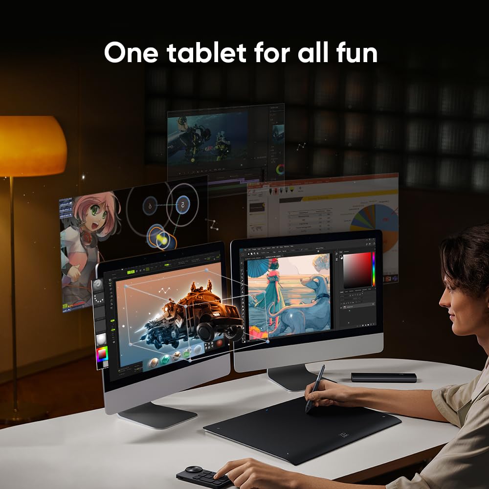 XP-PEN Deco Pro MW Gen2 Pen Tablet MT0962B_ACK05