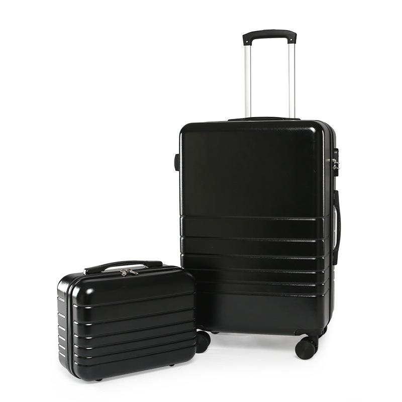 Yongsheng Candy Color Luggage: Lightweight, 24-inch Suitcase & 20-inch Carry-On Set for Women, Students, and Mothers.