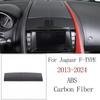 ABS Carbon Fibre For Jaguar F-TYPE 20013-2025 Car Interior Gear Shift Console Decoration Cover Stickers Accessories