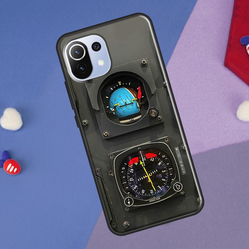 Aviation Aeroplane Pilot Cockpit Cover For Xiaomi 14 Ultra 13 11T 12T 13T 14T Pro POCO X6 X7 Pro X3 X5 F3 F5 F6 M6 Pro Case