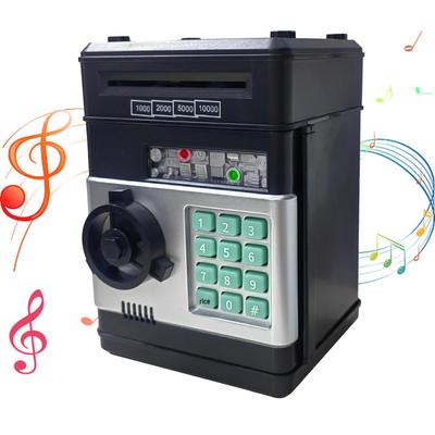 Grenzüberschreitende elektrische Sparschwein-ATM-Safe für Kinder mit Musik und automatischer Geldrolle