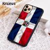 Krajews Dominican Republic Coat Of Arms Phone Case Cover For iPhone 17 Air 16 15 14 plus 11 12 13 pro max Fundas