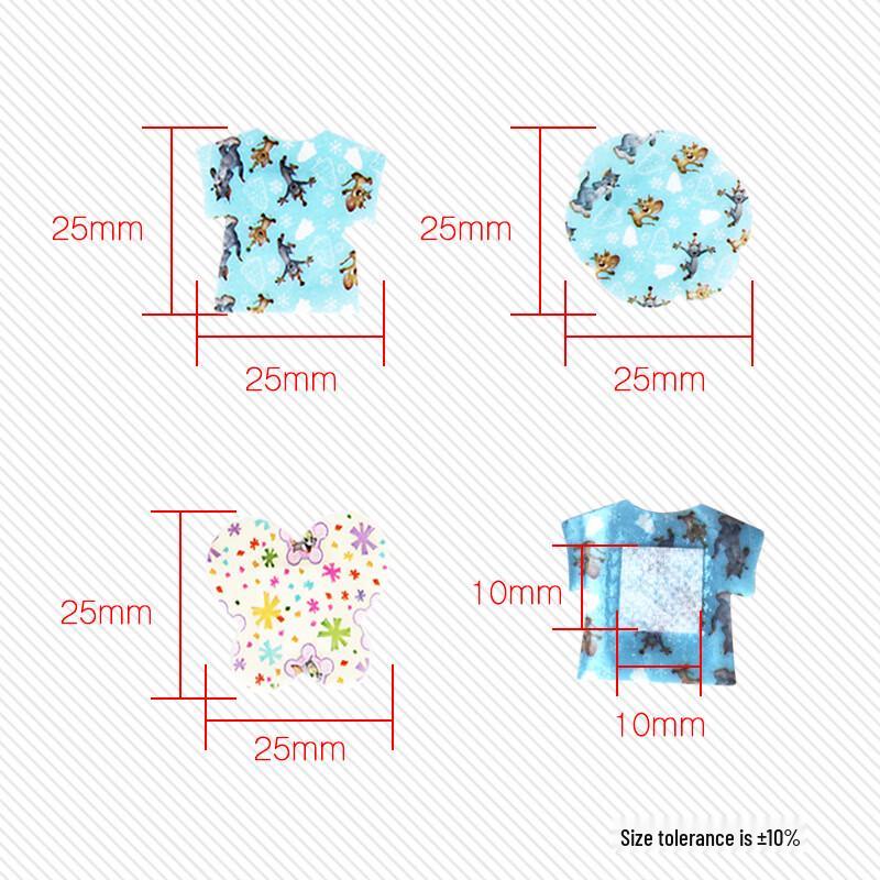 Haishi Hainuo Kids Mini Cartoon Band-Aids (2 Boxes)