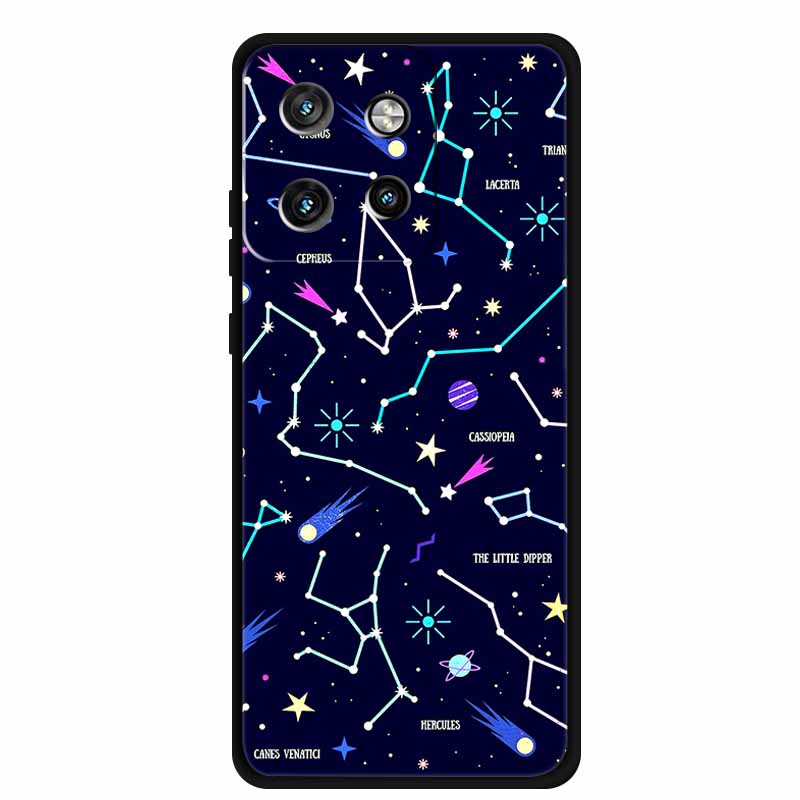 For Motorola Edge 60 Neo Case Protective Black Silicone Soft Phone Case For Motorola Edge 60 Neo 5G Back Cover Cases 6.36" Coque