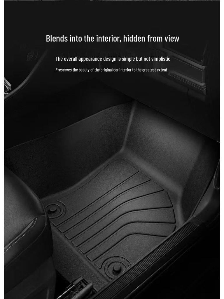 BYD Car Floor Mats for Qin PLUS, Yuan UP, Sea Lion, Seal 06/05, Song PRO, Seagull, Dolphin, Yuan PLUS