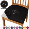 Waterproof Seat Covers For Dining Room Elastic Chairs Covers Dining Chair Cover Washable Seat Case For Kitchen,El,Restaurant