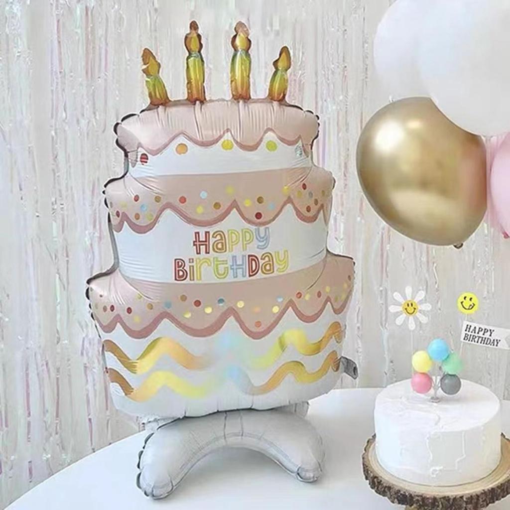 1st Birthday Party Decoration Set - Cake, Balloons & Props for Boys & Girls