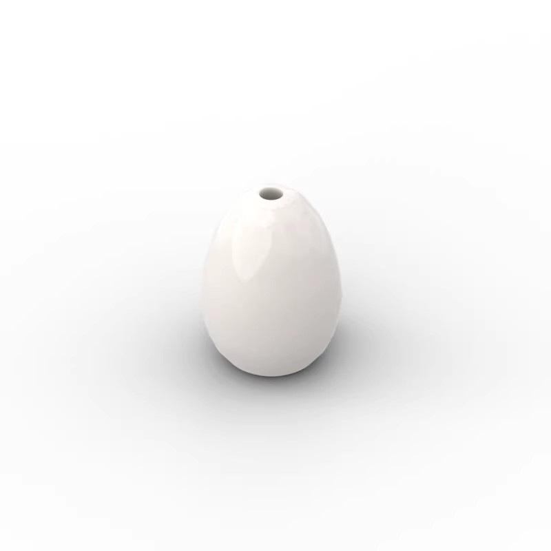 MOC 24946 Small Particle Building Blocks - Egg Bird Egg Food Compatible, 50g Standard
