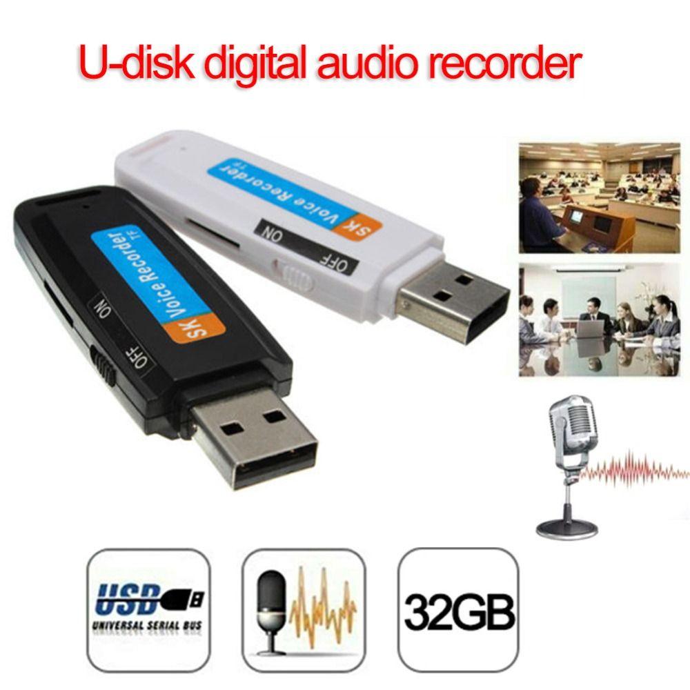 TF Card U Disk Audio Voice Recorder SK-001 Flash Drive Dictaphone Simple To Use Record Meeting