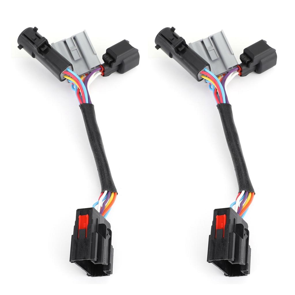 2x Adaptér elektroinštalácie Adaptér pre spätné zrkadlá pre Ford F250-F550 99-07