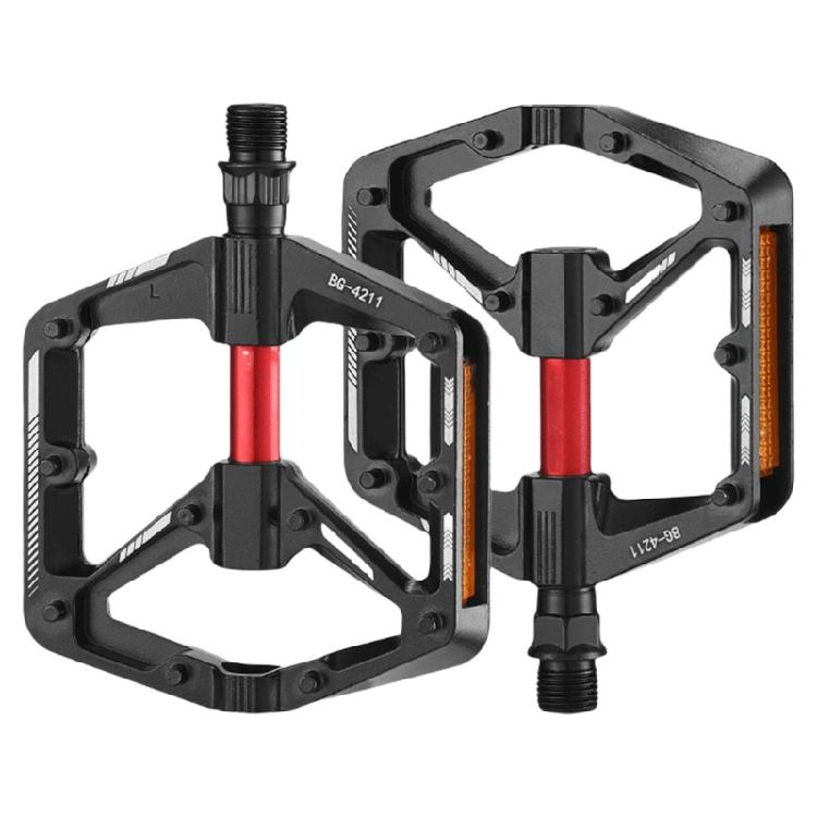 Aluminiumlegeringar Cykelpedaler Effektiva Cykelpedaler Multityp Cyklar Pedaler för Smidig och Säker Cykling