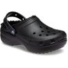 Crocs Classic Platform Lined Clogs Woman Black 207938 001